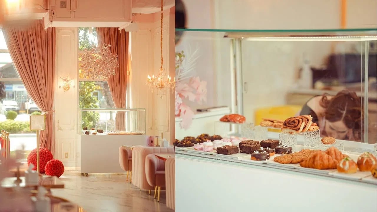 कॅनडामधील या रेस्टॉरंटमध्ये परदेशी लोकही येत आहेत आणि अनेक भारतीयही याचा आनंद घेत आहेत. प्रचंड आलिशान असं हे कॅफे आहे. संपूर्ण कॅफे गुलाबी फुलांच्या थीमसह डिझाइन केलेले आहे.