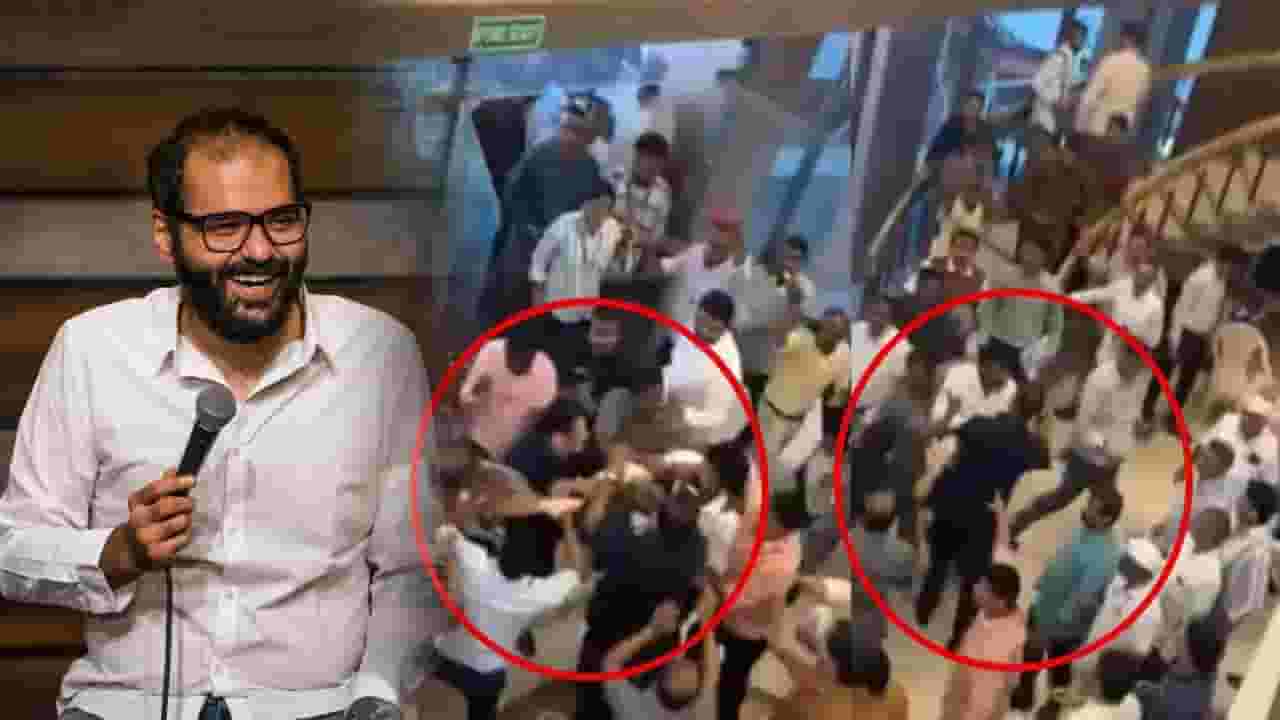 Kunal Kamra : करेंगे दंगे चारो और.. हम होंगे कामयाब... विधानभवनातल्या राड्यानंतर कामरानं सरकारला डिवचलं Kunal Kamra : करेंगे दंगे चारो और.. हम होंगे कामयाब... विधानभवनातल्या राड्यानंतर कामरानं सरकारला डिवचलं