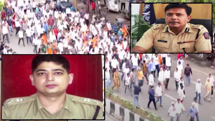 Mira Bhayandar March : मनसे, ठाकरे आंदोलन मीरा-भाईंदर पोलीस आयुक्तांना भोवलं? थेट तडकाफडकी बदली अन्... Mira Bhayandar March : मनसे, ठाकरे आंदोलन मीरा-भाईंदर पोलीस आयुक्तांना भोवलं? थेट तडकाफडकी बदली अन्...