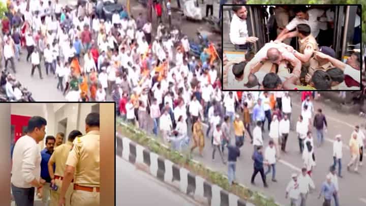 MNS : मध्यरात्रीपासून ते दुपारी 4 पर्यंत मनसेच्या मोर्चात काय घडलं? मीरारोडचं वातावरण कसं तापलं? MNS : मध्यरात्रीपासून ते दुपारी 4 पर्यंत मनसेच्या मोर्चात काय घडलं? मीरारोडचं वातावरण कसं तापलं?