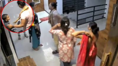 नायगावमध्ये 12 व्या मजल्यावरुन पडून चिमुकलीचा दुर्दैवी अंत, व्हिडीओ पाहून काळजाचा ठोका चुकेल