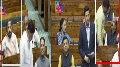 VIDEO : नव्या संसदेत मोठ-मोठ्या स्क्रिन, TV वर झळकण्यासाठी खासदारांची धडपड तर बघा… कुठं जागेवरून वाद तर कुठं….