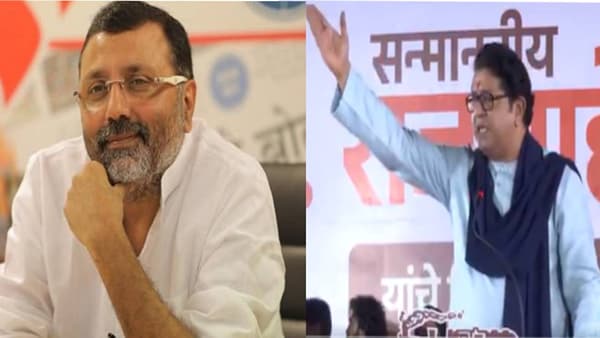 Nishikant Dubey - Raj Thackrey : मी राज ठाकरेंना हिंदी शिकवलं..? व्हिडीओ शेअर करत निशिकांत दुबेंनी पुन्हा डिवचलं