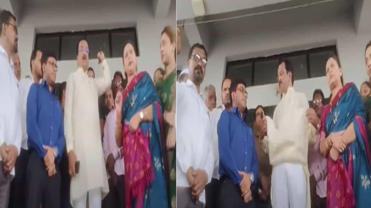 NCP Nitin Pawar : तुम्हाला एवढा माज, आता मी तुमची XXX... दादांच्या आमदाराची जीभ घसरली, आक्रमक होण्याचं कारण काय?