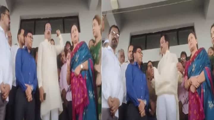 NCP Nitin Pawar : तुम्हाला एवढा माज, आता मी तुमची XXX... दादांच्या आमदाराची जीभ घसरली, आक्रमक होण्याचं कारण काय? NCP Nitin Pawar : तुम्हाला एवढा माज, आता मी तुमची XXX... दादांच्या आमदाराची जीभ घसरली, आक्रमक होण्याचं कारण काय?