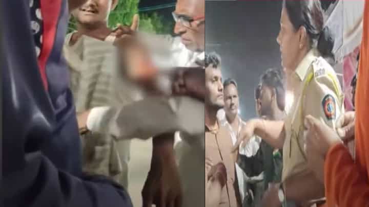 Pandharpur : पंढरपुरात भाविकाला सुरक्षा रक्षकानं काळं-निळं होईपर्यंत केली मारहाण, नेमकं घडलं काय? Pandharpur : पंढरपुरात भाविकाला सुरक्षा रक्षकानं काळं-निळं होईपर्यंत केली मारहाण, नेमकं घडलं काय?