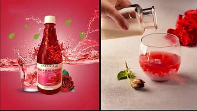 गुलाबाच्या पाकळ्यांपासून ते बाटलीपर्यंत, जाणून घ्या पतंजलीचे गुलाब सरबत कसे तयार होते ?