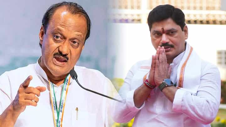 Ajit Pawar : ...तर धनंजय मुंडेंची पुन्हा एकदा मंत्रिपदी लागणार वर्णी, बघा अजितदादांचं मोठं वक्तव्य काय? Ajit Pawar : ...तर धनंजय मुंडेंची पुन्हा एकदा मंत्रिपदी लागणार वर्णी, बघा अजितदादांचं मोठं वक्तव्य काय?