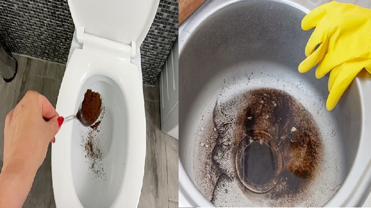टॉयलेटमध्ये चहा पावडर टाकून बघाच; डोळ्यांवर विश्वास बसणार नाही टॉयलेटमध्ये चहा पावडर टाकून बघाच; डोळ्यांवर विश्वास बसणार नाही