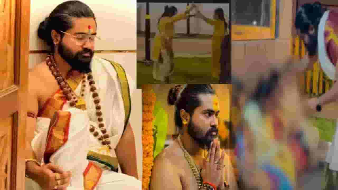 Prasad Tamdar : महिलांना आंघोळ, भक्तांसोबत लैंगिक चाळे अन् बरंच काही.. भोंदू बाबाचे कारनामे, हजाराहून अधिक नग्न VIDEO समोर Prasad Tamdar : महिलांना आंघोळ, भक्तांसोबत लैंगिक चाळे अन् बरंच काही.. भोंदू बाबाचे कारनामे, हजाराहून अधिक नग्न VIDEO समोर