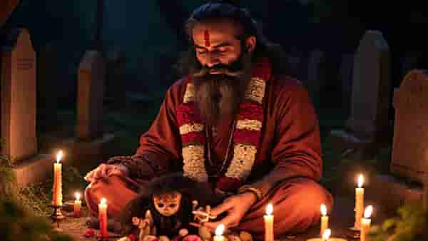 किर्र अंधारात अघोरी जादूटोणा, स्मशानात जाताच सर्वांना फुटला घाम; धक्कादायक कांड समोर!