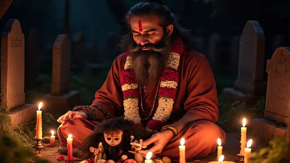 किर्र अंधारात अघोरी जादूटोणा, स्मशानात जाताच सर्वांना फुटला घाम; धक्कादायक कांड समोर!
