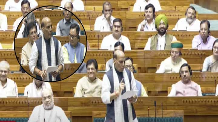 Operation Sindoor : संरक्षण मंत्री म्हणाले... ते अवघे 22 मिनिटं अन् पाकड्यांचे 9 अड्डे नेस्तनाभूत; लोकसभेत ऑपरेशन सिंदूरवर चर्चा Operation Sindoor : संरक्षण मंत्री म्हणाले... ते अवघे 22 मिनिटं अन् पाकड्यांचे 9 अड्डे नेस्तनाभूत; लोकसभेत ऑपरेशन सिंदूरवर चर्चा