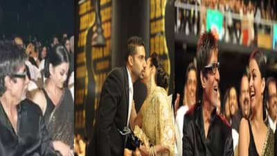 जेव्हा रेखाने एका अवार्ड शोमध्ये अभिषेकला प्रेमाने किस केलं, अमिताभ बच्चन पाहतच बसले, अशी दिली प्रतिक्रिया