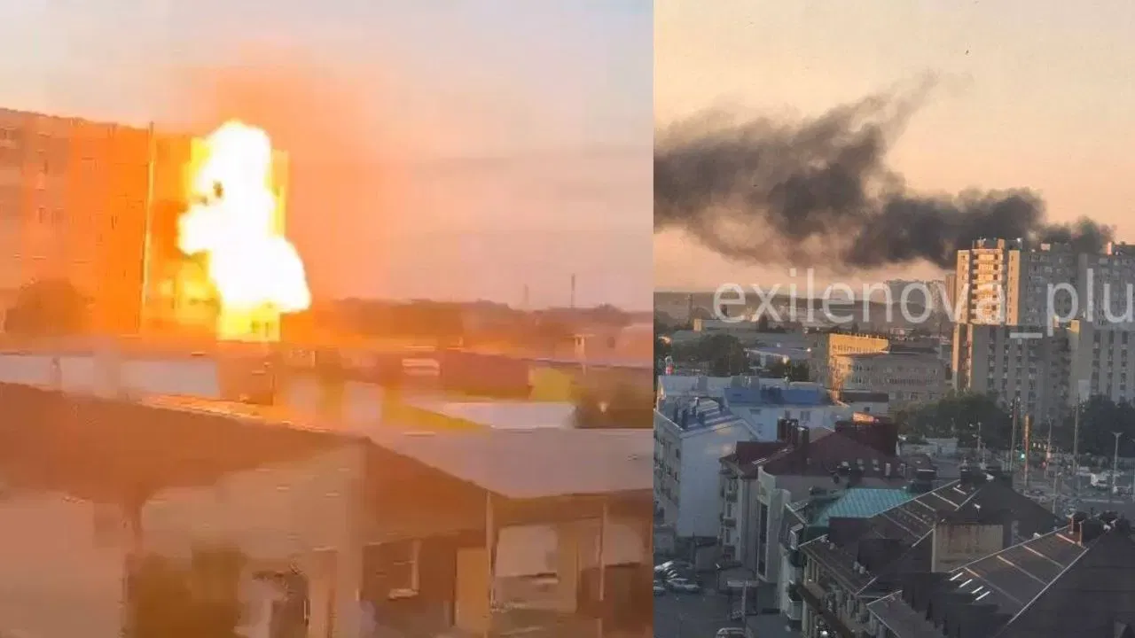 War Video: रशियावर मोठा हल्ला, 'या' प्रमुख शहराचे मोठे नुकसान