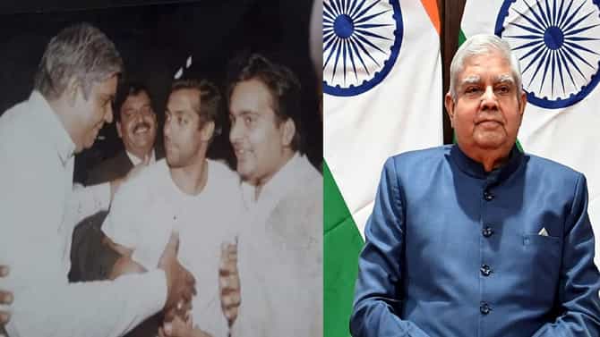 Jagdeep Dhankhar आणि सलमान खान यांचं खास कनेक्शन, 27 वर्ष जुनी हाय प्रोफाईल केस, जाणून व्हाल हैराण