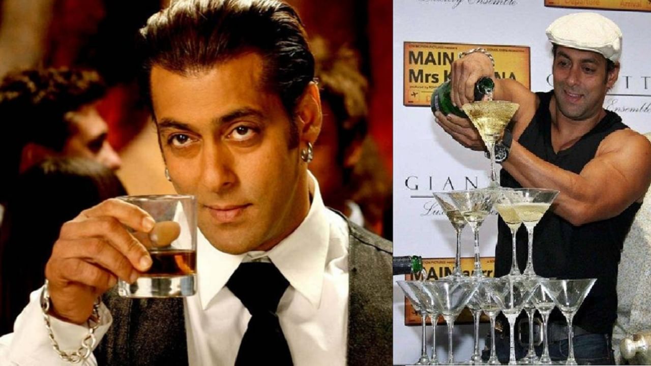 सलमान खानने दारू सोडण्यासाठी वापरली होती ही ट्रीक; ग्लासमध्ये दारू घ्यायचा अन्....