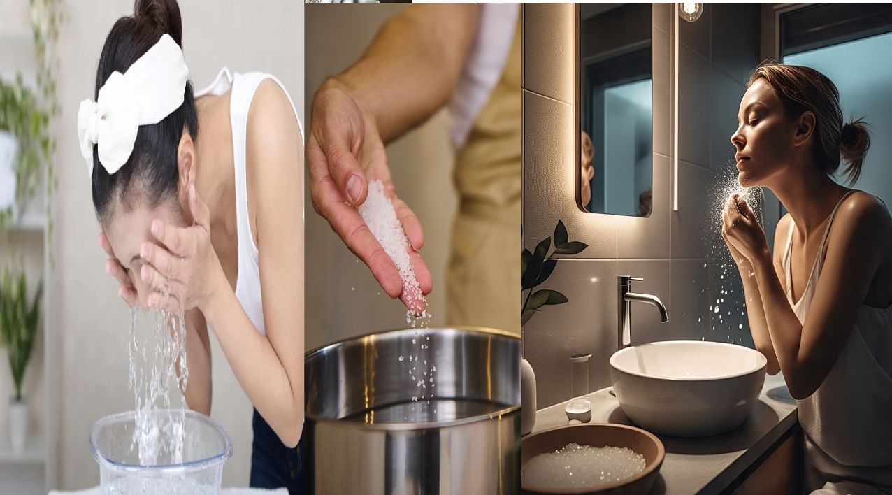 मीठाच्या पाण्याने चेहरा धुण्याचे फायदे माहितीये? अनेक समस्या होतील दूर