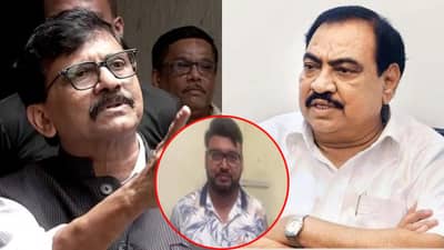 पुण्यातील रेव्ह पार्टीत खडसेंच्या जावयाला पकडताच संजय राऊत भडकले, म्हणाले गिरीश महाजन...