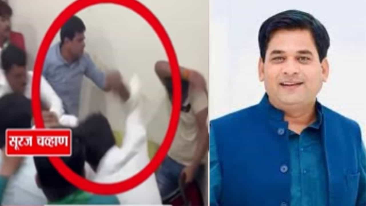 मध्यरात्री शरण आले, पहाटे जामीनही मिळाला; सुरज चव्हाणांना पोलिसांचं पाठबळ?