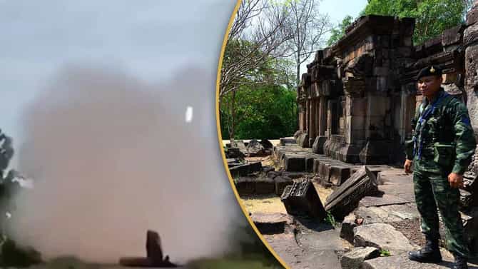 Thailand Cambodia Conflict : मंदिरावरुन दोन देशात युद्धाची स्थिती, F-16 मधून एअर स्ट्राइक, रॉकेट लॉन्चरने हल्ला, आतापर्यंत काय-काय घडलय?