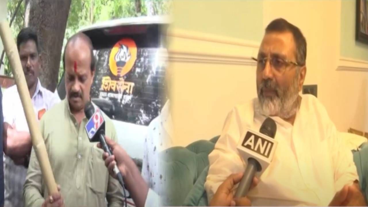 Vasant More : वसंत मोरेंची थेट बांबू दाखवत भाजप खासदाराला धमकी अन् दुबेंच्या 'त्या' वक्तव्याचा निषेध