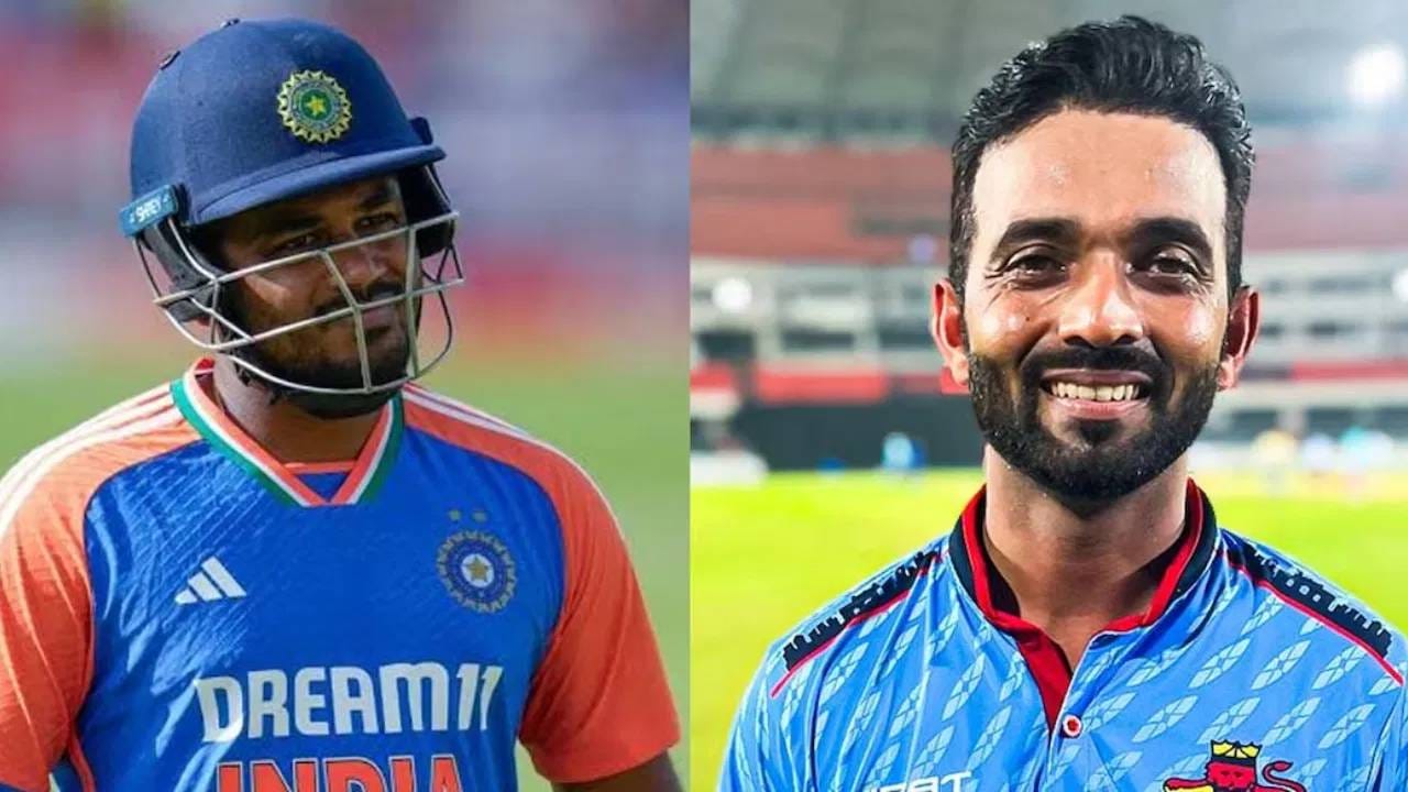 प्लेइंग 11 मधून संजू सॅमसनला बाहेर करताना अजिंक्य रहाणे म्हणाला की, 'आता गिल परतला आहे. त्यामुळे अभिषेकसोबत तो सलामीला उतरेल. वैयक्तिकरित्या मला संजूला संघात पाहायचं आहे. कारण त्याने चांगली कामगिरी केली आहे. पण माझ्या मते, संजूला कदाचित वगळावं लागेल.'