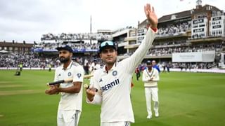 ENG vs IND : पाचव्या कसोटीचं दोघांना श्रेय, कर्णधार शुबमनने कुणाची नावं घेतली? पाहा व्हीडिओ