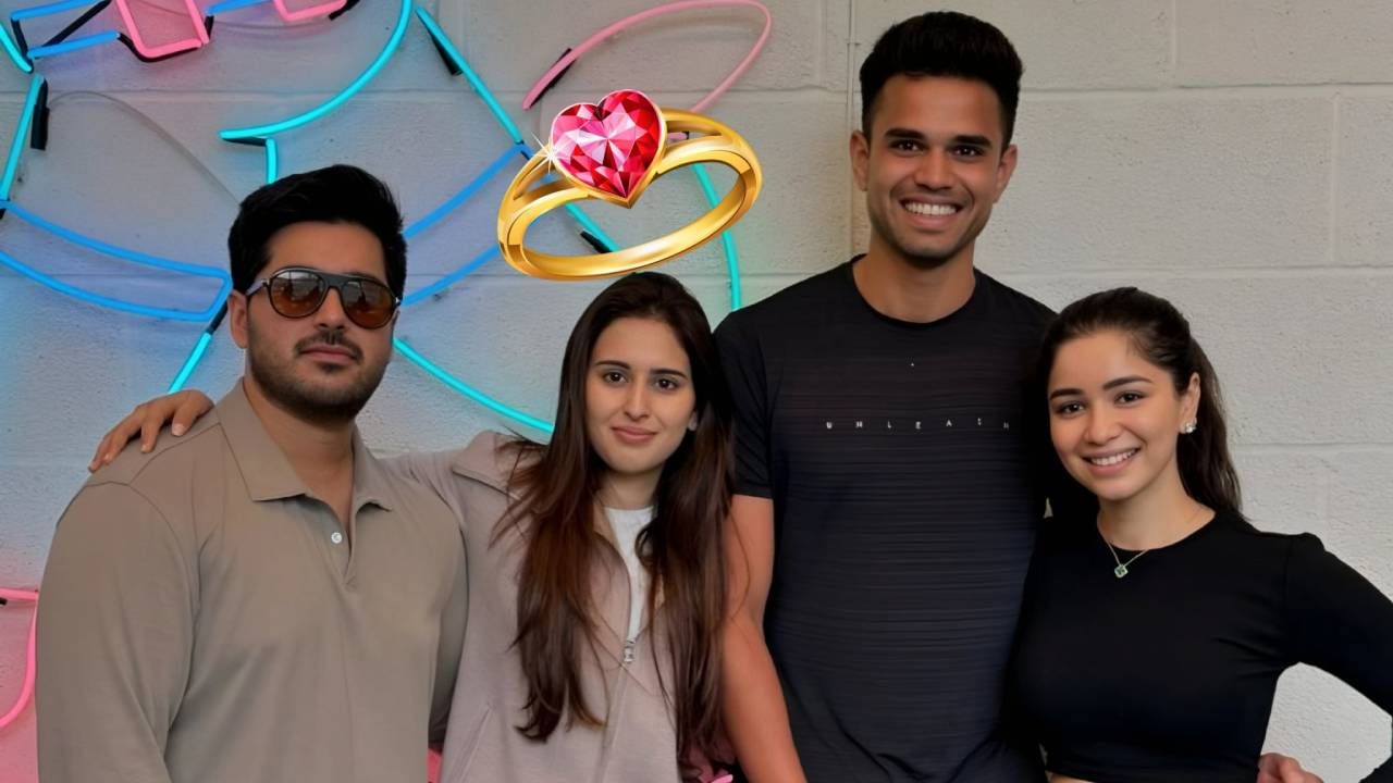 सानिया चांडोक ही मुंबईतील प्रसिद्ध उद्योगपती रवी घई यांची नात आहे. अर्जुन तेंडुलकरची होणारी पत्नी ही मुंबईतील मिस्टर पॉज पेट स्पा अँड स्टोअर एलएलपीमध्ये नियुक्त भागीदार आणि संचालक आहे.(फोटो- ट्वीटर)