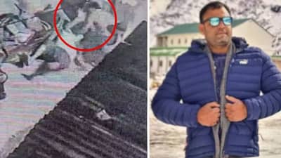 धक्का देऊन पाडले, एकाने मागून वार केला... हुमा कुरैशीच्या भावाची हत्या कशी झाली? CCTV फुटेस आला समोर