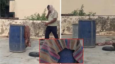 पुन्हा निळ्या ड्रममध्ये पतीचा मृतदेह! वास येऊ नये म्हणून लढवली अनोखी शक्कल... बायको घरमालकासोबत फरार