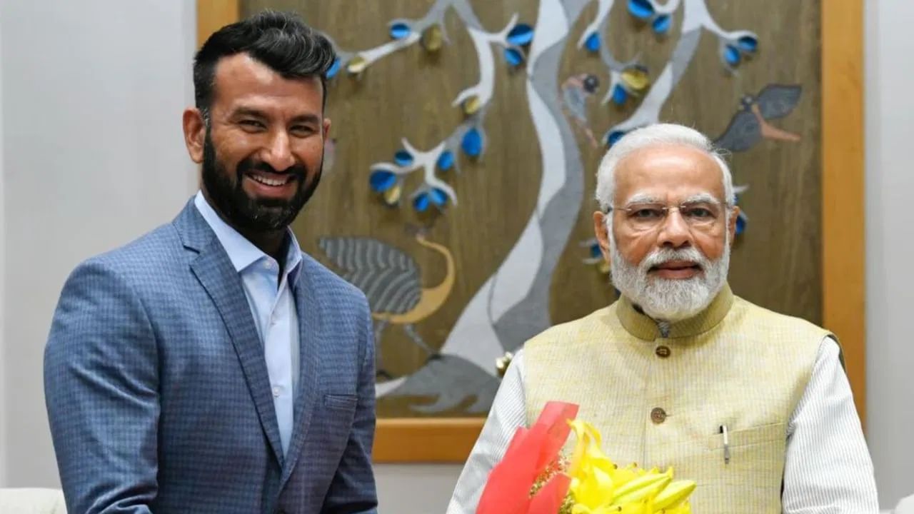 Cheteshwar Pujara : मला विश्वास आहे.., पंतप्रधान मोदींचं पुजाराला निवृत्तीनंतर खास पत्र, नक्की काय म्हटलं? Cheteshwar Pujara : मला विश्वास आहे.., पंतप्रधान मोदींचं पुजाराला निवृत्तीनंतर खास पत्र, नक्की काय म्हटलं?
