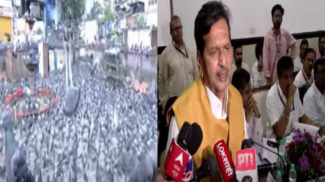 Dadar Kabootar Khana : मुंबईत कबुतर खान्याचा वाद पेटला, जैन समाज आक्रमक, मंगलप्रभात लोढा म्हणाले, कबुतरांची काही...