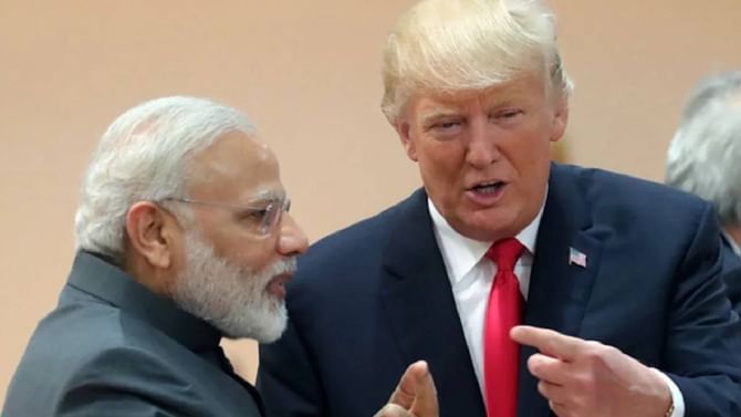 'भारताचा डोनाल्ड ट्रम्प यांना दणका, थेट बदलली भाषा 'भारताचा डोनाल्ड ट्रम्प यांना दणका, थेट बदलली भाषा