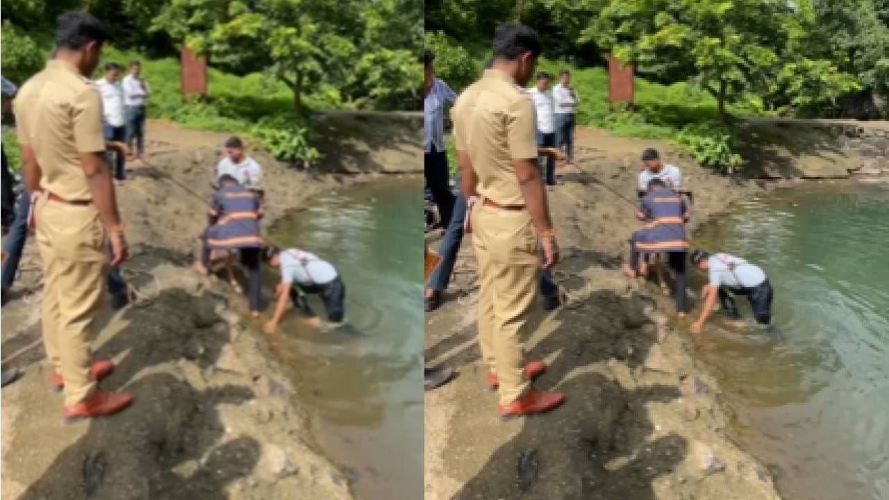 मुंबईत खेकड्यांमुळे बाप लेकांचा गेला जीव, नॅशनल पार्कमध्ये काय घडलं? मुंबईत खेकड्यांमुळे बाप लेकांचा गेला जीव, नॅशनल पार्कमध्ये काय घडलं?