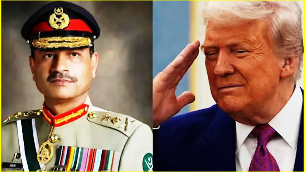 ट्रम्प यांना झालं तरी काय? भारताच्या जखमेवर मिठ चोळणं सुरूच, इकडे टॅरिफ वाढवलं अन् तिकडे पाकिस्तानच्या आर्मी प्रमुखाला... खेळी काय? ट्रम्प यांना झालं तरी काय? भारताच्या जखमेवर मिठ चोळणं सुरूच, इकडे टॅरिफ वाढवलं अन् तिकडे पाकिस्तानच्या आर्मी प्रमुखाला... खेळी काय?