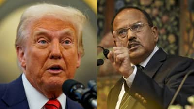 मोठी बातमी! डोनाल्ड ट्रम्प यांचा जळफळाट, चीन आणि भारतामधील घडामोडींना वेग, अजित डोभाल..