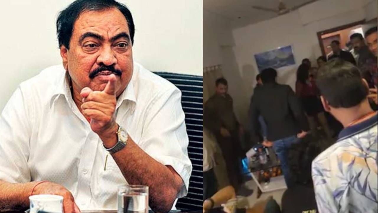 तुमचा मुलगा घराच्या बाहेर गेल्यावर XXबाजी करतो की दारू… नाथाभाऊ संतापले, त्या आरोपांवरून जोरदार हल्ला?