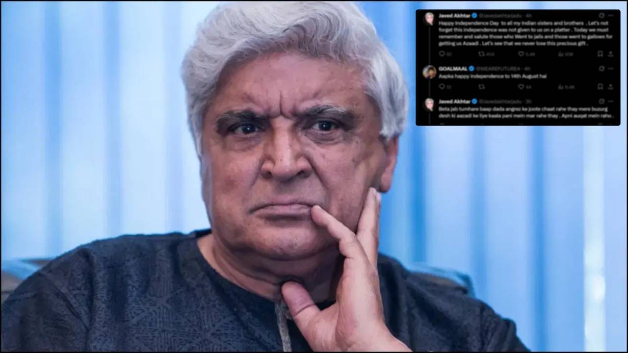 तुझा आजा-पणजा इंग्रजांचे बूट चाटत असेल...; पाकशी नाव जोडल्याने संतापले जावेद अख्तर