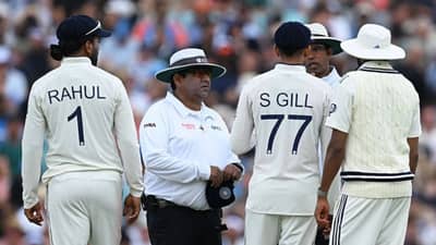 तू असं बोलू शकत नाही... केएल राहुल थेट पंच कुमार धर्मसेनाला भिडला, भर मैदानात राडा Watch Video