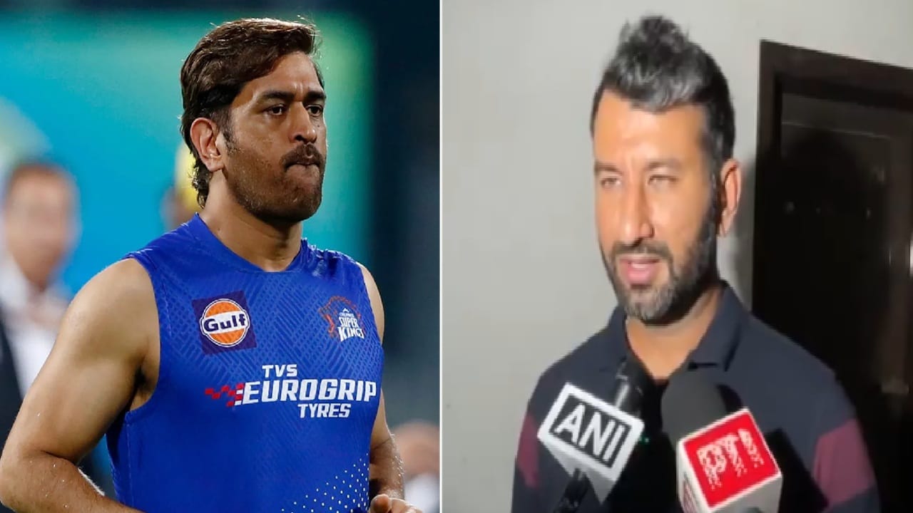 Cheteshwar Pujara ची निवृत्तीनंतर पहिली प्रतिक्रिया, माजी कर्णधार धोनीबाबत असं म्हणाला, पाहा व्हीडिओ