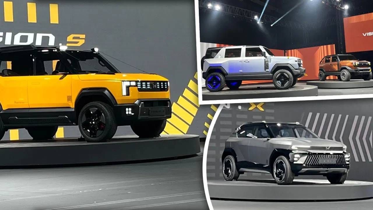 महिंद्रा कंपनीकडून चार कॉन्सेप्ट एसयुव्ही सादर, कसं काय असेल ते जाणून घ्या महिंद्रा कंपनीकडून चार कॉन्सेप्ट एसयुव्ही सादर, कसं काय असेल ते जाणून घ्या