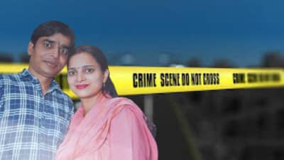 लॉकेट घालण्याच्या बहाण्याने बंद करायला लावले डोळे... गर्भवती पत्नीचा गळा दाबला, 20हून अधिक वार; क्रूर हत्येचं मागचं कारण?