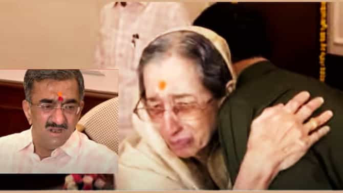 अन् मातोश्रींच्या डोळ्यात तरळले अश्रू, मंत्री शंभूराज देसाईं यांनाही आवरला नाही हुंदका, मेघदूत आठवणींच्या आसवात चिंब भिजला