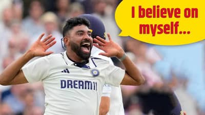 I am always believe myself… मोहम्मद सिराज भर मैदानात रडला, विजयानंतर अचानक घडलं असं काही