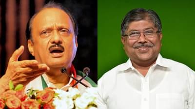 आम्ही काही सोन्याचा चमचा घेऊन जन्माला आलोय असं नाही... अजित पवार यांचा चंद्रकांतदादांना टोला