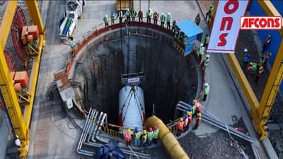 नवीमुंबईला पाणी पुरवणाऱ्या हेटवणे जलप्रकल्पाचा राष्ट्रीय विक्रम,अफकॉन्सने स्वतःचाच विक्रम मोडला