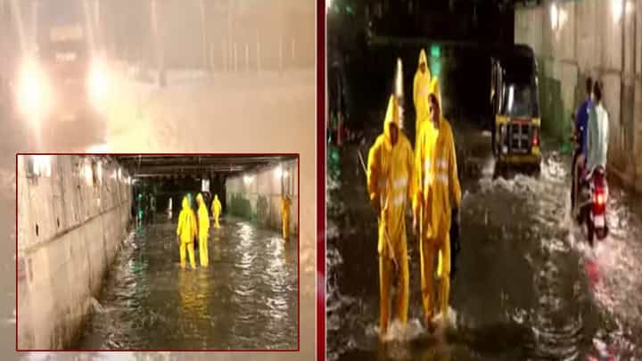 Mumbai Rain : मुंबईत रात्रभर पावसानं दाणादाण, अंधेरी सबवे अन् सायन किंग सर्कल पाण्यात, बघा काय परिस्थिती? Mumbai Rain : मुंबईत रात्रभर पावसानं दाणादाण, अंधेरी सबवे अन् सायन किंग सर्कल पाण्यात, बघा काय परिस्थिती?