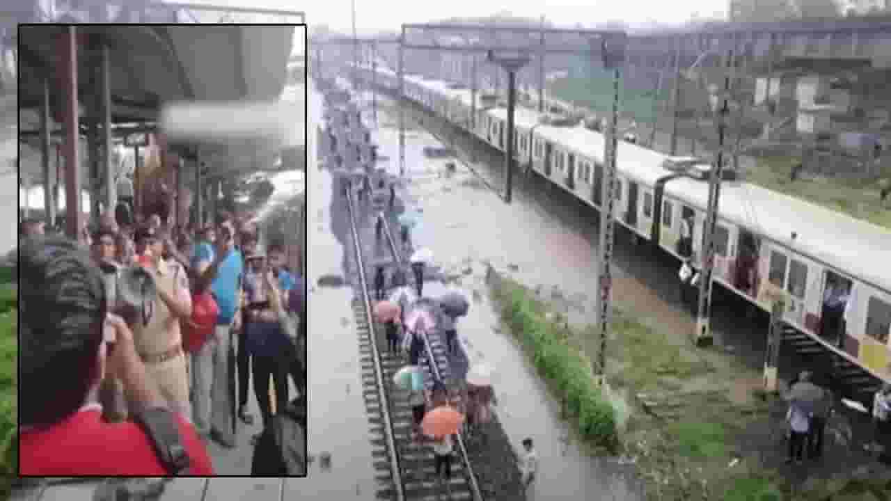 Mumbai Local Update : ठाणे रेल्वे स्टेशनवर पोलिसांची एक अनाऊन्समेंट अन् भर पावसात प्रवाशांची धावाधाव... नेमंक घडलं काय?