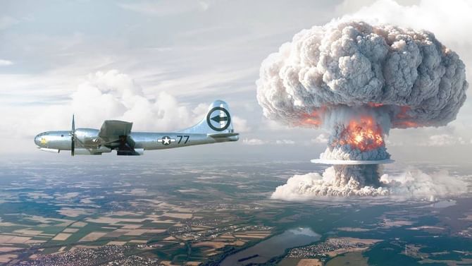 आकाशातून आला काळ; काही कळायच्या आतच संपूर्ण शहर बेचिराख